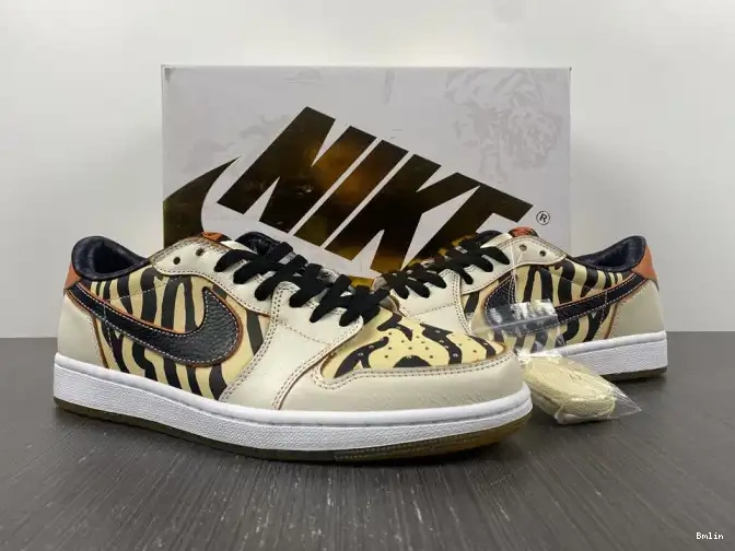 Bmlin shoes Jordan of Tiger 1 the Year DH6932-100 OG Low Air 0604